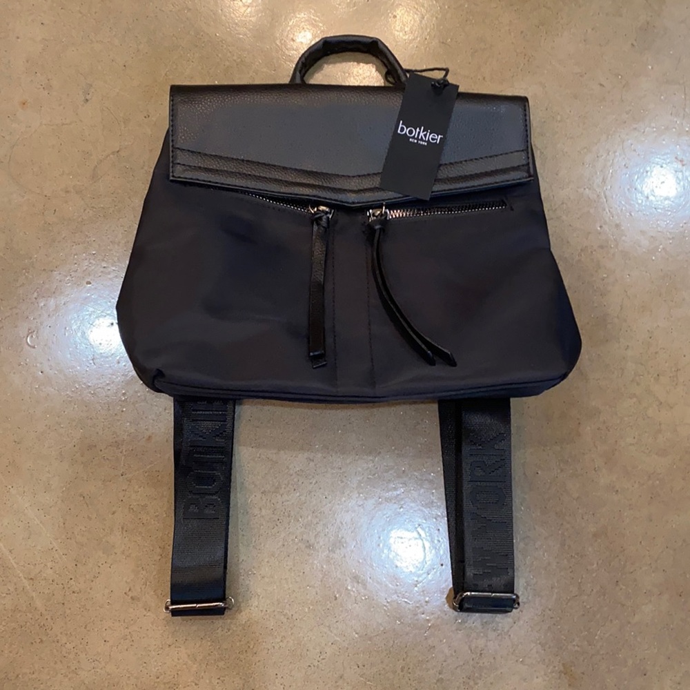 Black botkier Backpack Purse